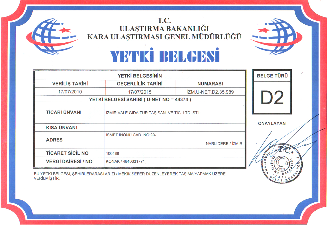 hizmet belgesi